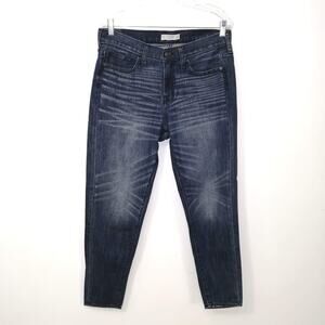 Abercrombie & Fitch High Rise Ankle Cropped Jeans